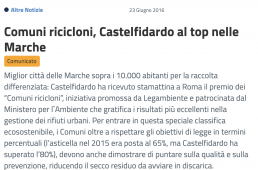 News - Comune Castelfidardo